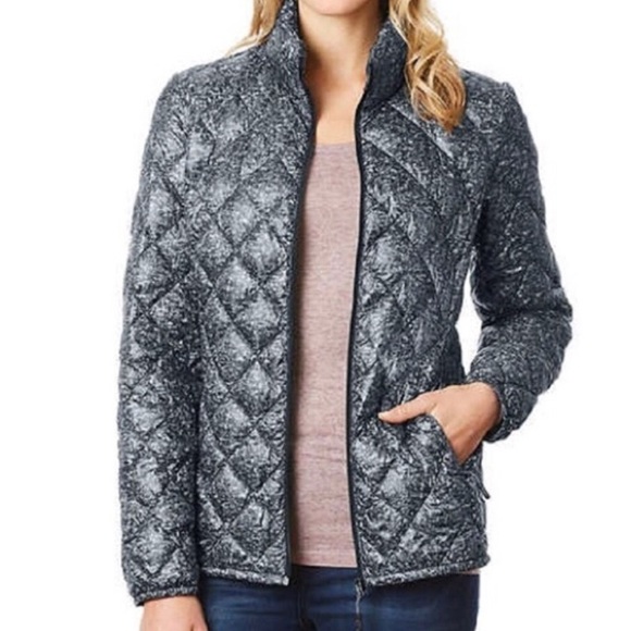 32 Degrees Jackets & Blazers - 32 degeees grey down puffer travel jacket Medium
